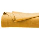 S&aacute;bana plana de algod&oacute;n Amarillo mostaza, 180x290 cm Amarillo mostaza