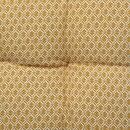 Colchón de suelo "Otto" Amarillo mostaza, 60x120 cm Amarillo mostaza