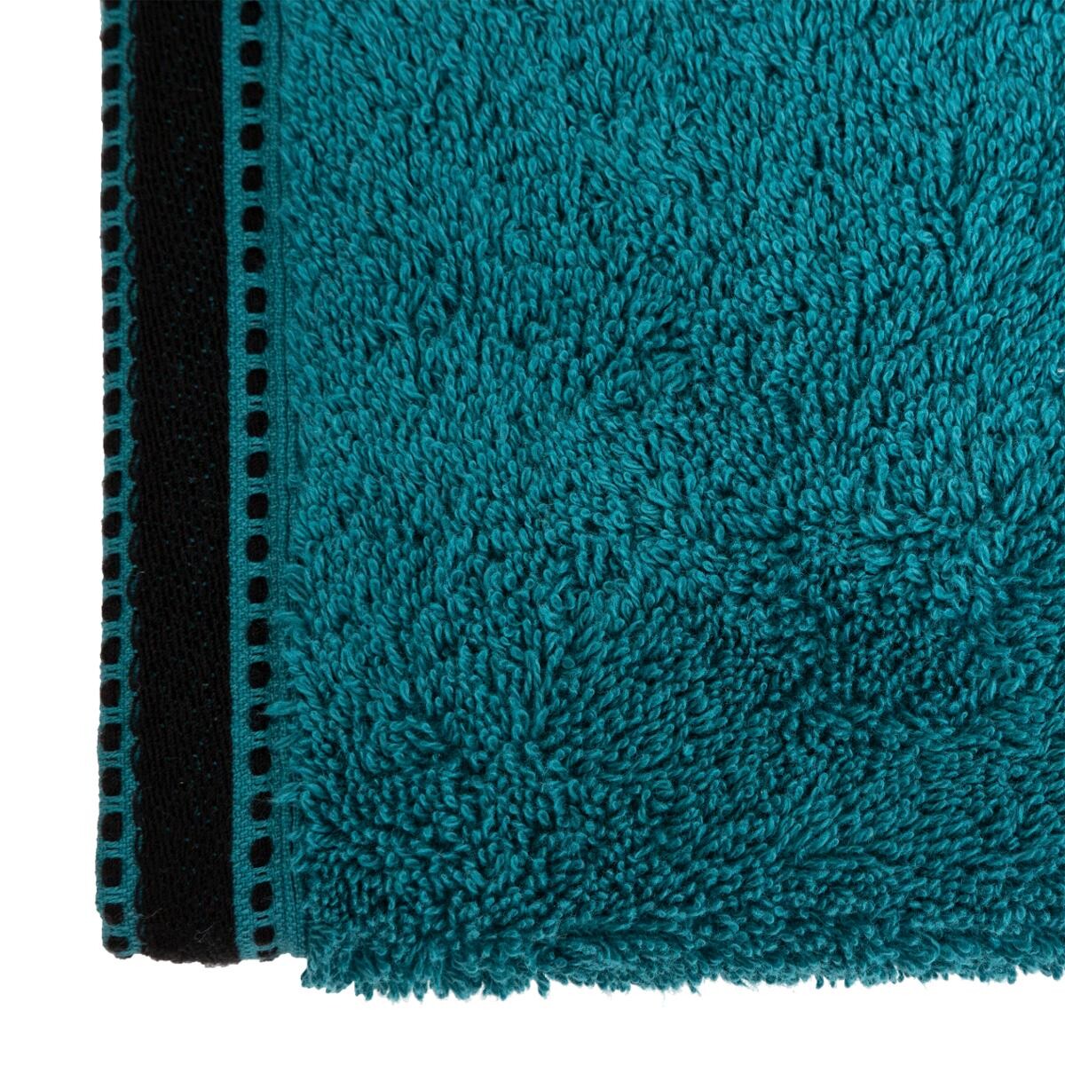 Toalla "Joia" Azul petróleo, 50x90 cm Azul pato