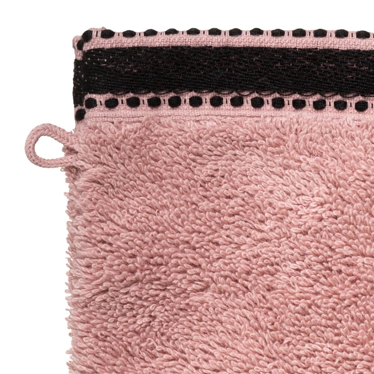 Toallitas "Joia" x2 Rosa, 15x21 cm, 550 g/m² Rosa