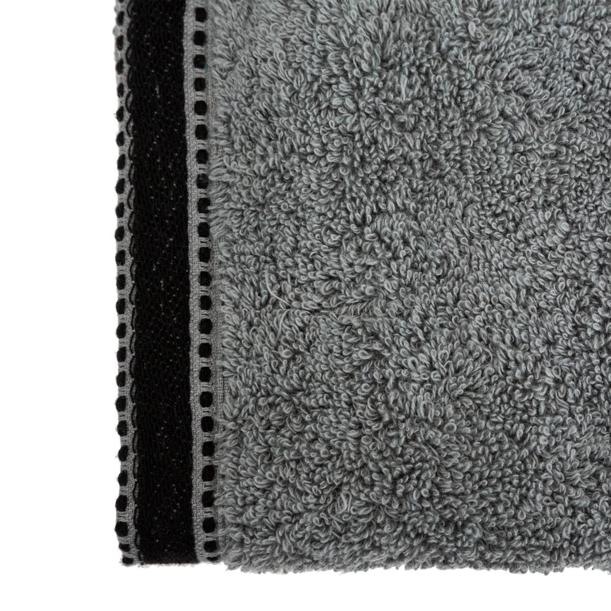 Toalla de invitado 'Joia' Gris pizarra, 30x50 cm, 550 g/m² Gris pizarra