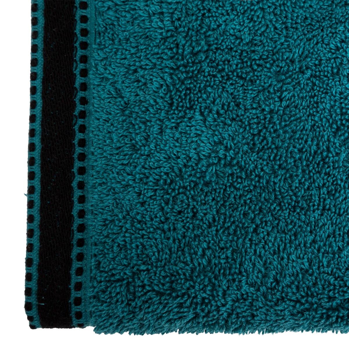 Toalla de invitado 'Joia' Azul petróleo, 30x50 cm, 550 g/m² Azul pato