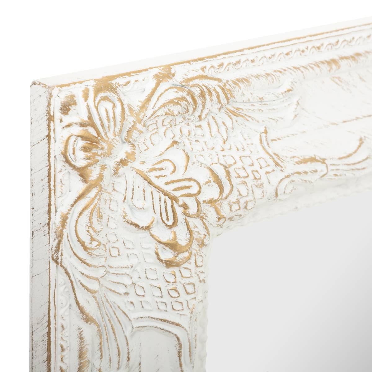 Espejo de pie "Maya" Blanco, 62x172 cm Blanco