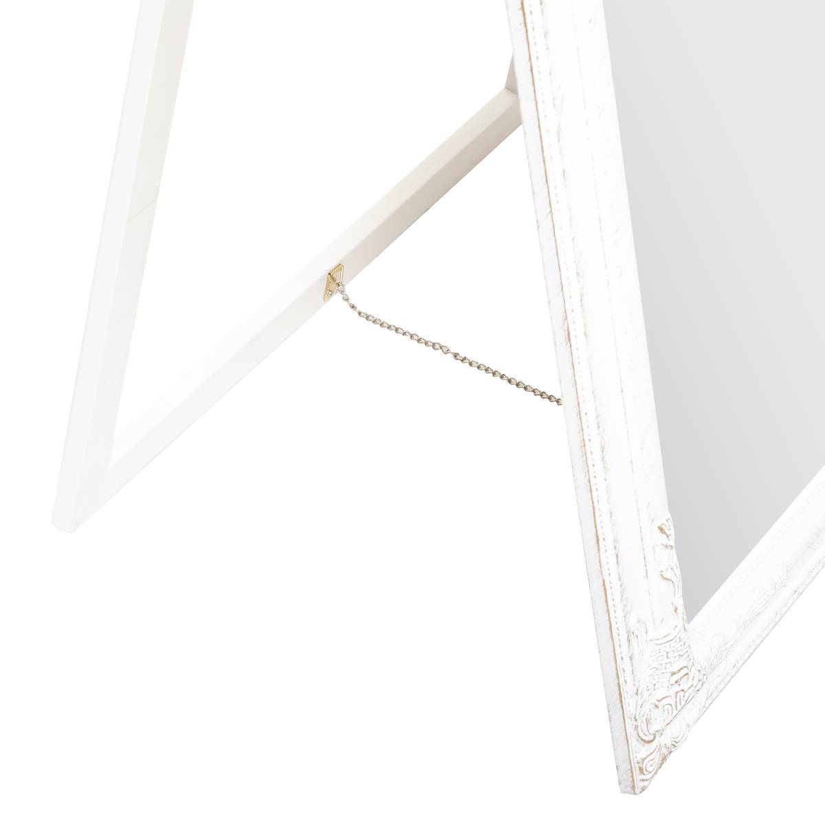 Espejo de pie "Maya" Blanco, 62x172 cm Blanco