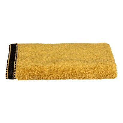 Toalla de invitado 'joia' amarillo mostaza, 30x50 cm, 550 g/m&sup2;