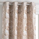 Cortina "Bejuco", patrones de jacquard Beige, 140x260 cm Beige