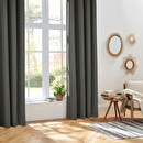 Cortina aislante "Isa" Gris pizarra, 140x260 cm Gris pizarra