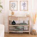 Consola 2 cajones "Encanto" L.110 cm Beige