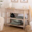 Consola 2 cajones "Encanto" L.110 cm Beige