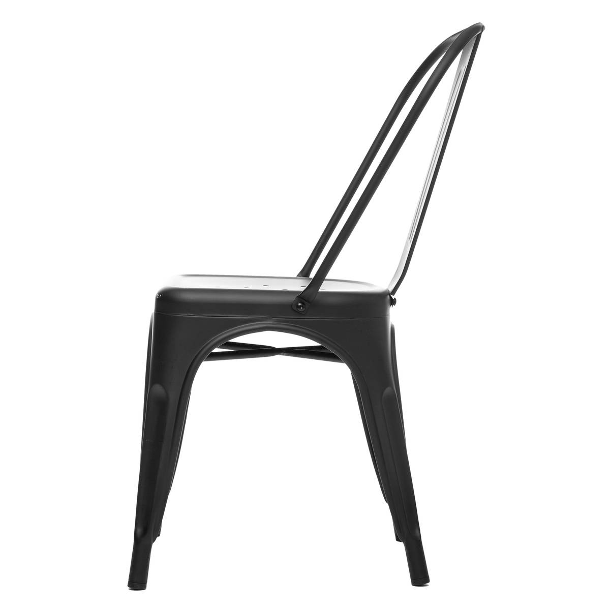 Silla "Niko" Negro Negro