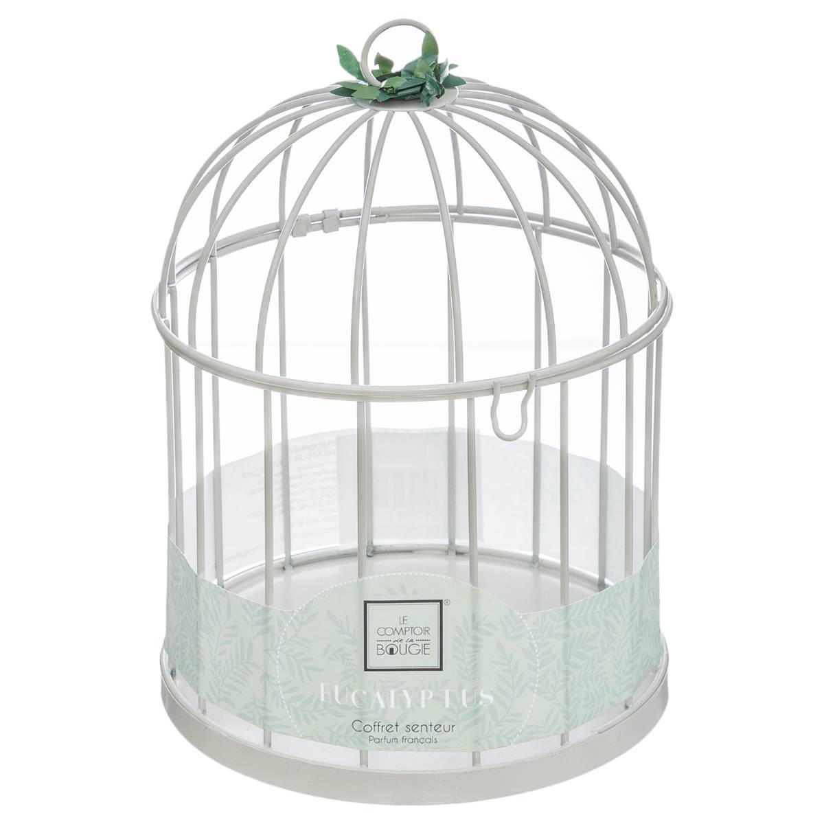 Caja de regalo jaula "Zen" Eucalipto, D.14 cm Eucalipto