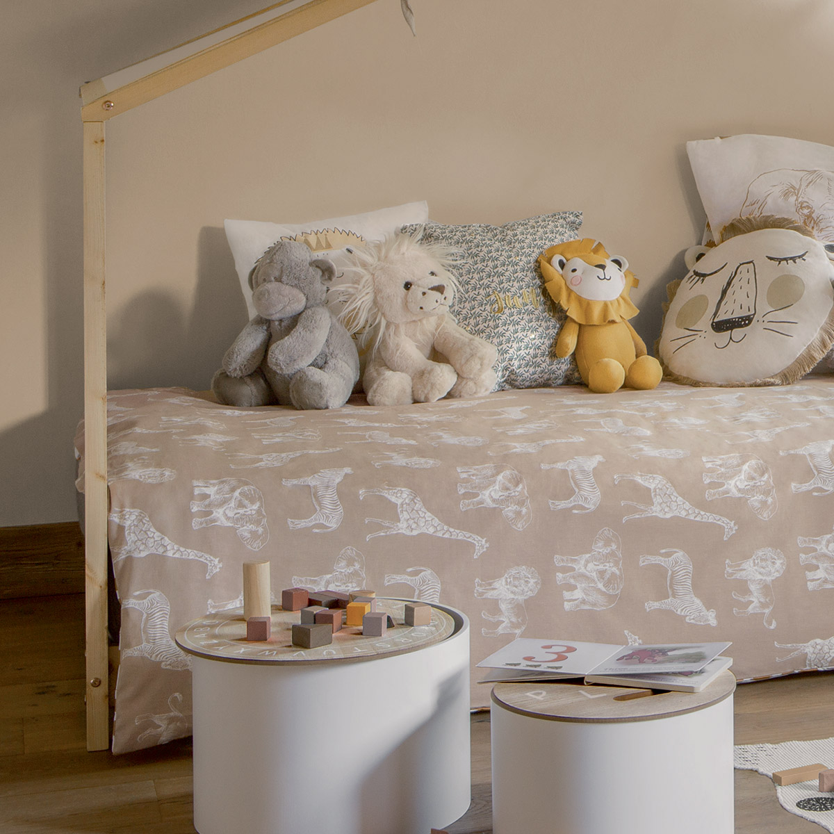 Juego de ropa de cama infantil 2 piezas "Sabana" Algodón, 140x200 cm Multicolor 9