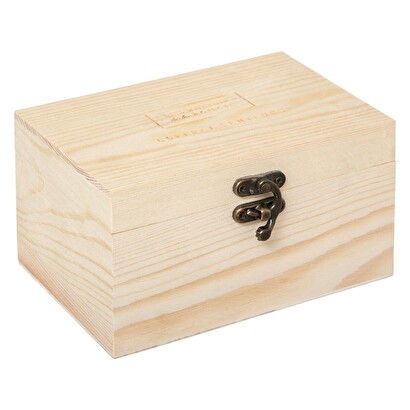 Estuche de 6 fragancias beige, 15x10 cm