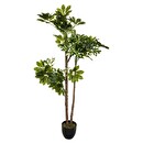Schefflera artificial H.130 cm Verde