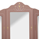 Tocador y taburete infantil "Sissi" Rosa, L.60 cm Rosa