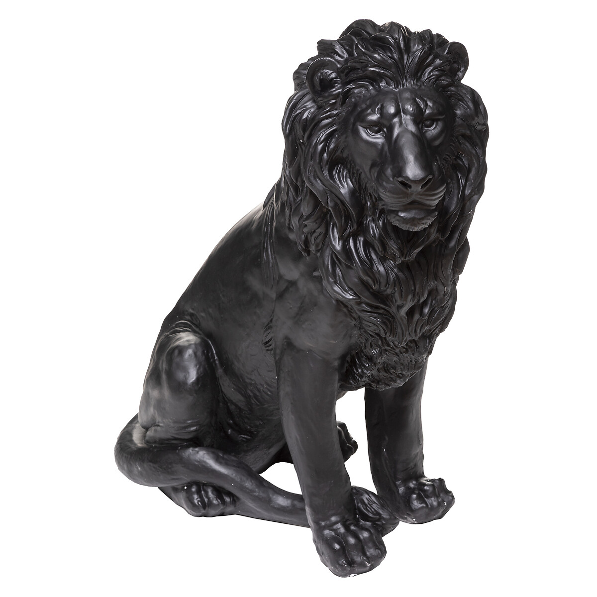 Estatuilla "León" Negro, H.80 cm Negro