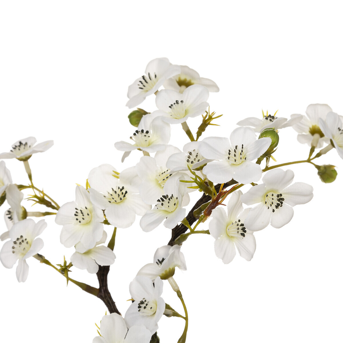 Cerezo Artificial 'Mela' Blanco, H.26 cm Blanco