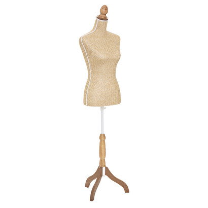 Maniqu&iacute; "carmen" pino, dorado, h.160 cm