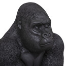 Estatuilla de gorila, resina Negro, H.68 cm Negro