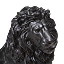 Estatuilla "León" Negro, H.80 cm Negro