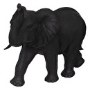 Estatua de elefante Gris pizarra, H.52 cm Gris pizarra