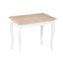 Mesas nido "Chrysa" Pino, Blanco, L.48/60 cm Blanco