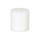 Vela rústica "Olia" Blanco, 220g Blanco