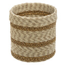 Juego de 4 cestas, yute D.19/23/26/29 cm Beige