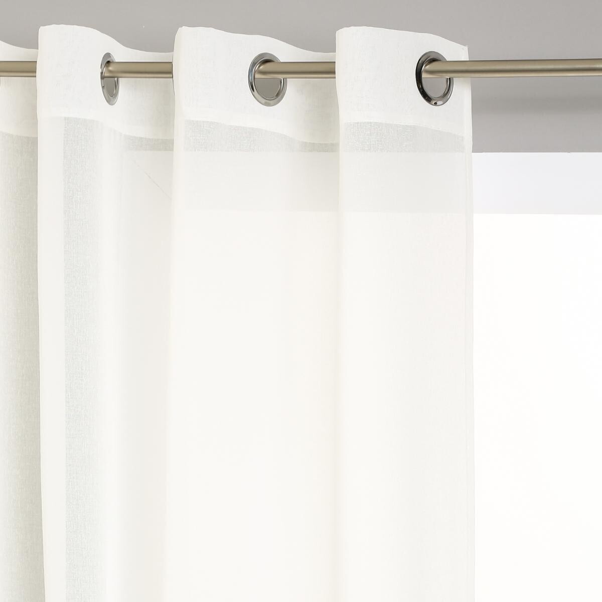 'Visillo' Blanco marfil, 140x240 cm Blanco marfil