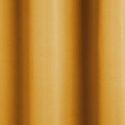 Cortina opaca "odelie" amarillo mostaza, 140x260 cm