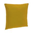 Funda de coj&iacute;n desmontable, algod&oacute;n Amarillo, 38x38 cm Amarillo