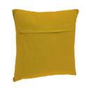 Funda de coj&iacute;n desmontable, algod&oacute;n Amarillo, 38x38 cm Amarillo