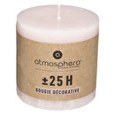 Vela r&uacute;stica "Olia" Rosa claro, 220g Rosa claro