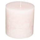 Vela r&uacute;stica "Olia" Rosa claro, 220g Rosa claro