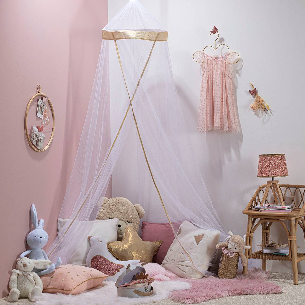 Coj&iacute;n infantil Oso "Nao" Beige, D.28 cm Beige