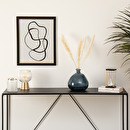 Jarrón redondo de vidrio reciclado Azul tormenta, D.23 cm Azul tormenta