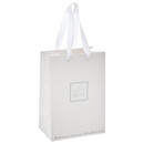 Bolsa de regalo para velas Blanco, 14x20 cm Blanco