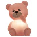 Luz nocturna infantil "Osito" H.14 cm Azul