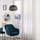 Visillo "Louis" Blanco, 140x240 cm Blanco