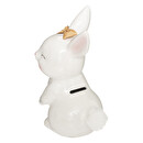 Hucha infantil "Conejo" Blanco, H.22 cm Blanco