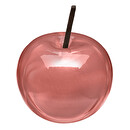 Manzana decorativa, cerámica D.8,9 cm Amarillo