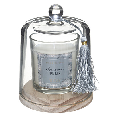 Vela perfumada "loli" suavidad de lino, 130g