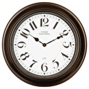 Reloj con Molduras "Ilan" D.40 cm Negro
