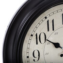 Reloj con Molduras "Ilan" D.40 cm Negro