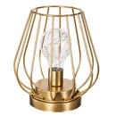 L&aacute;mpara "Madi" Dorado, H.17 cm Oro