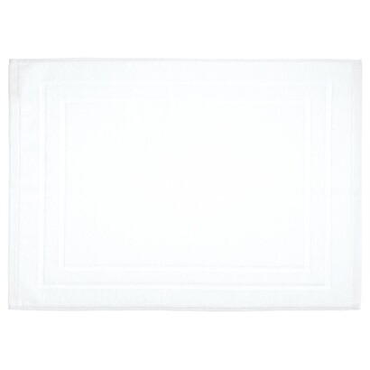 Alfombra de ba&ntilde;o "praia" blanco, 50x70 cm, 700 g/m&sup2;