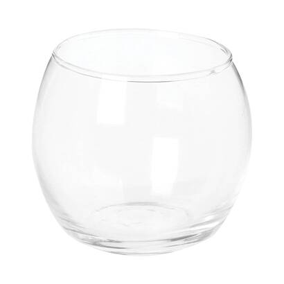 Portavelas de vidrio h.7 cm