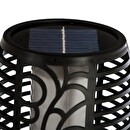 Antorcha solar "Lita" Negro, H.78 cm Negro