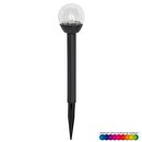 Baliza solar para plantar "Carry" Negro, H.32 cm Negro