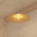 Lámpara Colgante "Tess" Bambú D.75 cm Madera natural